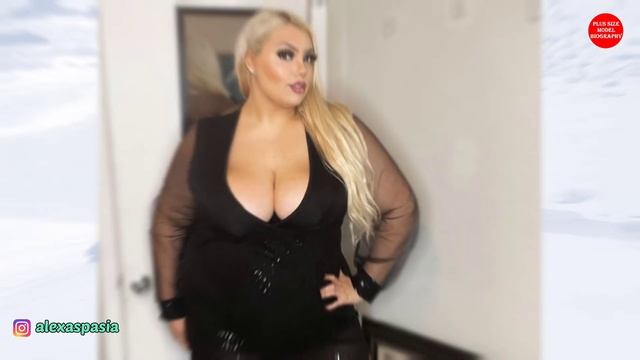 Alex Aspasia Biography | Age, Height, Weight, Lifestyle, Net Worth | American Plus Size Model |