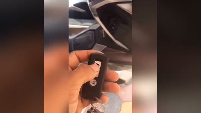 How to use smart key ADV 150cc смотреть онлайн