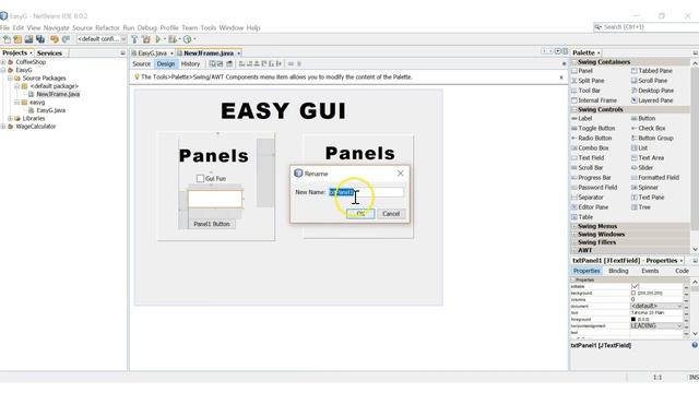 Easiet Way To Create A JAVA Project and Create A JAVA GUI смотреть онлайн