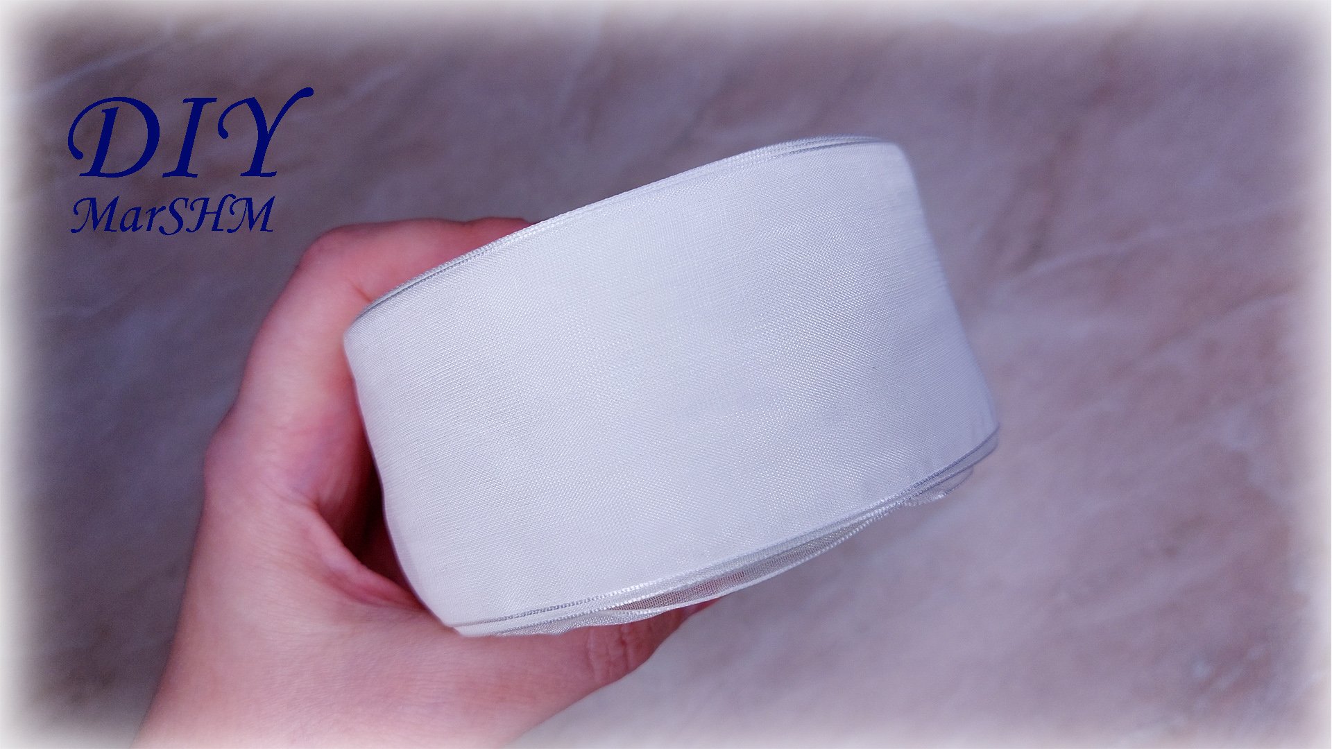 Проще не бывает! Шикарные Бантики из органзы 5 см канзаши мк смотреть онлайн