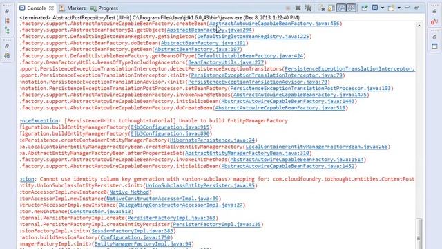 JPA: @Inheritance with Table Per Class смотреть онлайн