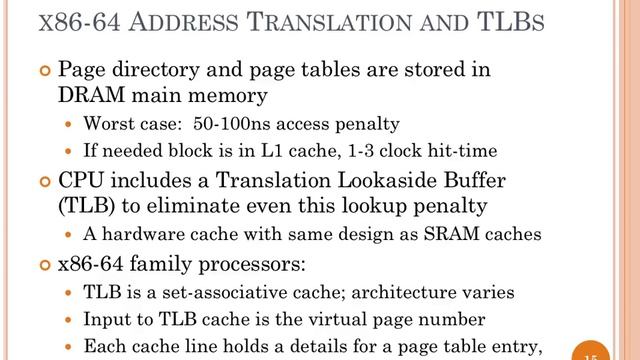 Lec24 x86 64 Page Directory And Ttable Entries смотреть онлайн