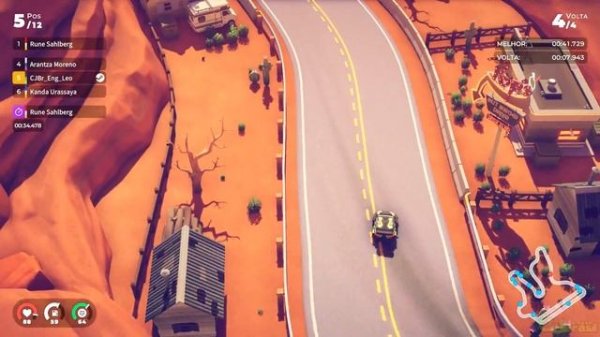 Circuit Superstars: Primeira Gameplay