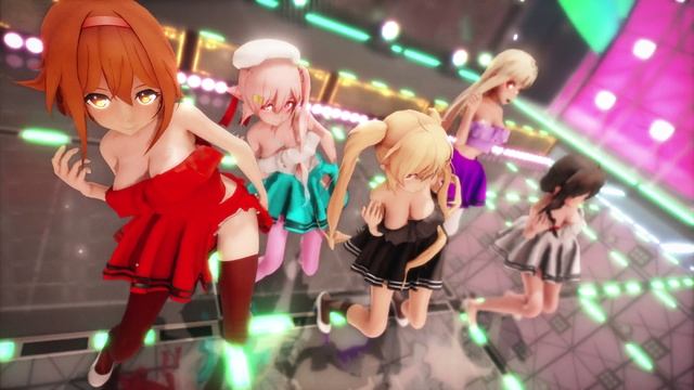 [MMD MUSIC VIDEO] White Dew Type - Wannabe смотреть онлайн