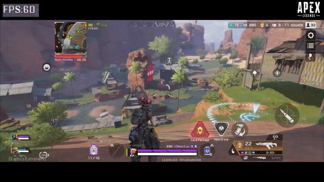 APEX LEGENDS EXTREMEHD + ULTRA SETTINGS on Poco X4 GT смотреть онлайн
