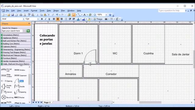 CAPÍTULO 2 - INTRODUÇÃO AO MS-VISIO PARA PROJETAR A MAQUETE смотреть онлайн