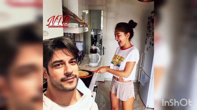 Burak Ozcivit ❤️ Neslihan Atagül -At Home