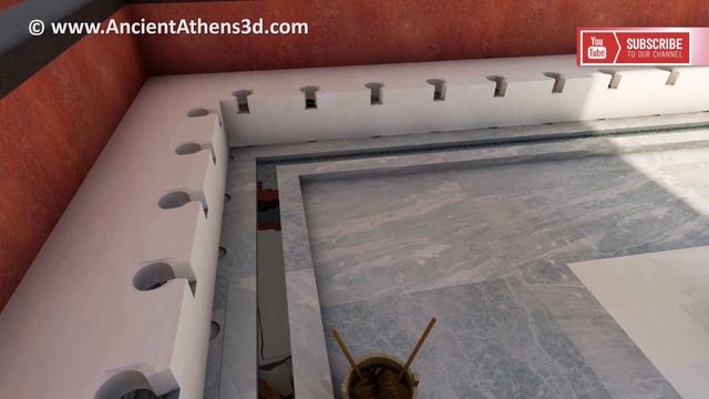 The Roman Toilets of Ancient Athens - 3D reconstruction смотреть онлайн