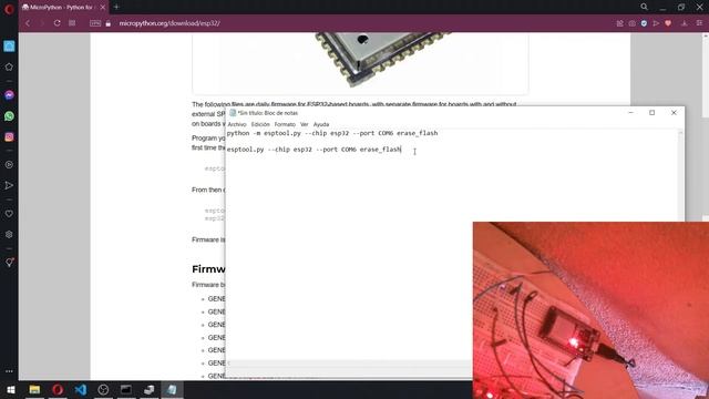 Como usar la ESP32 con python P1 смотреть онлайн