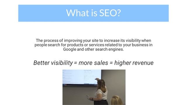 Basics of SEO смотреть онлайн