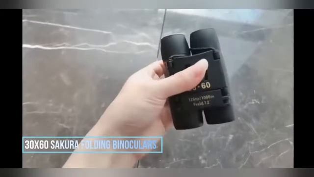Бинокль 30х60, прорезиненный, складной, с улучшенным ночным обзором смотреть онлайн