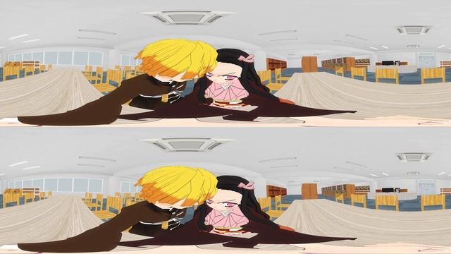 ?NEZUKO No te CONTENGAS?MOMENTOS ROMANTICOS Zenitsu x nezuko⚡demon slayer vr (anime vr) смотреть онлайн