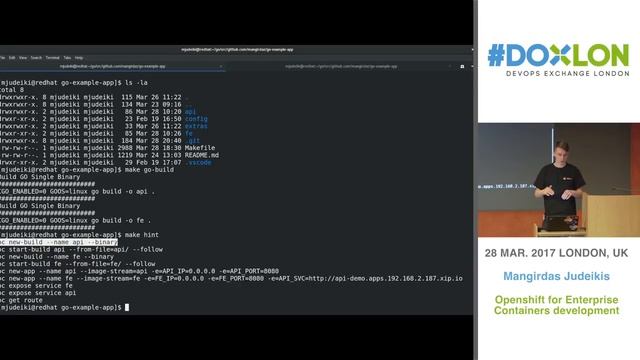 OpenShift for the Corporate Containers Developer—Mangirdas Judeikis, Red Hat смотреть онлайн
