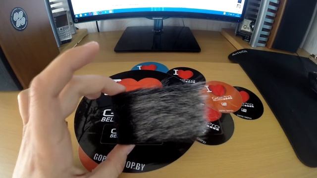 Меховая защита от ветра для GoPro by gopro-shop.by смотреть онлайн