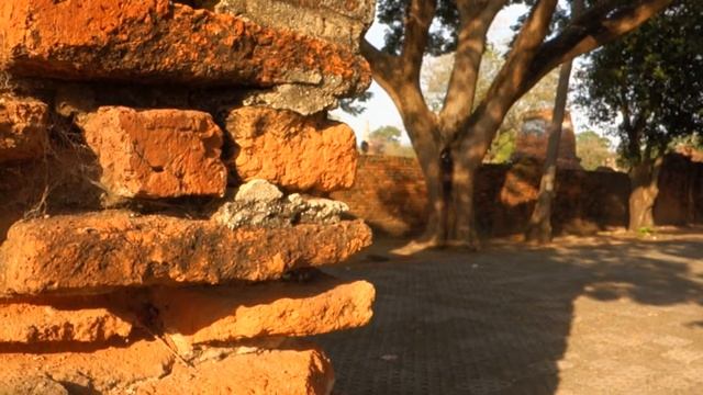 Парк в Аютая, Таїланд Phra Nakhon Si Ayutthaya смотреть онлайн