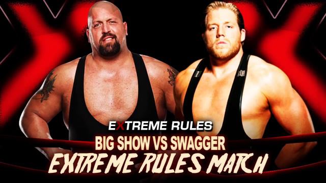 WWE - Extreme Rules 2013 Match Card (