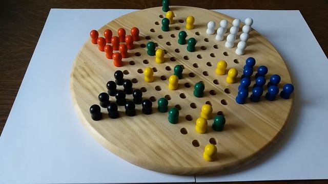 Chinese checkers game - game ' GRASSHOPPER ' vs ' ISLAND ' смотреть онлайн