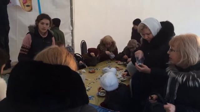 Мастер класс Мозаики на Широкую Масленицу