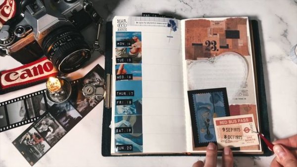 Заполнение Ежедневника на МАРТ // Bullet Journal