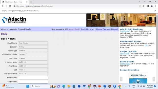 Dynamic Radio Button Selection From WebTable and TakeScreenShot In Selenium смотреть онлайн