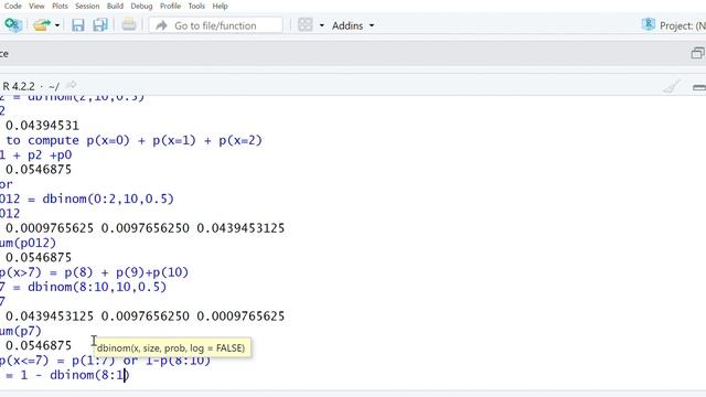 R language Tutorial || 08 || Binomial distribution смотреть онлайн