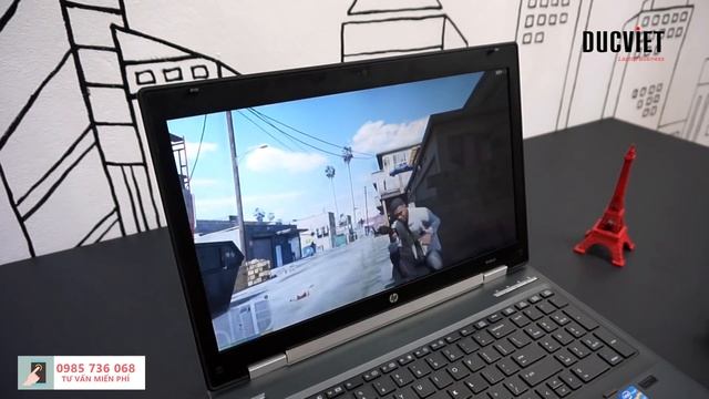 Chơi GTA5 cướp đường phố trên HP 8570W Đức Việt смотреть онлайн