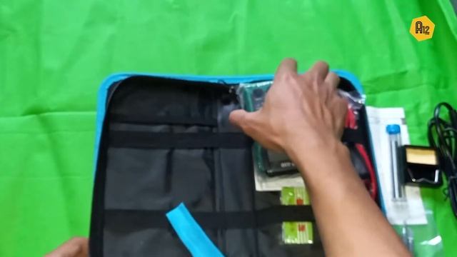 Peralatan Solder Iron Kit 60W 220V Merek HANDSKIT смотреть онлайн