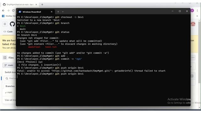 Part - 47 : Best Practice GIT ,Push, Pull, Checkout, commit смотреть онлайн