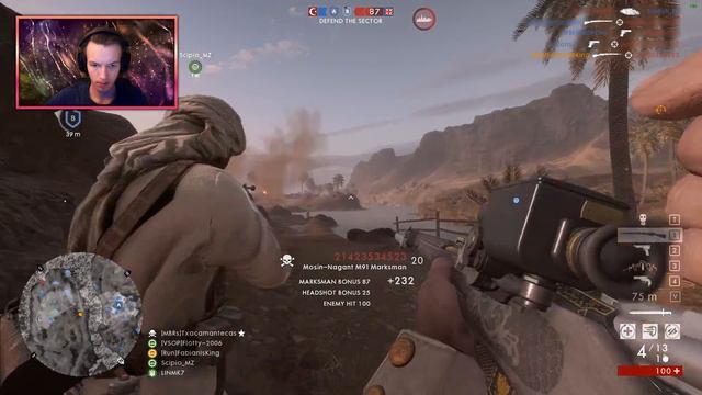 Mosin-Nagant 114 Kill Game - Battlefield 1 (Game Highlights) смотреть онлайн