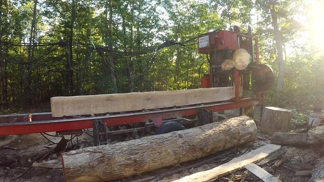 Part 1 - Table Design & Sawmill - Oak Trestle Table - Woodworking Series! смотреть онлайн