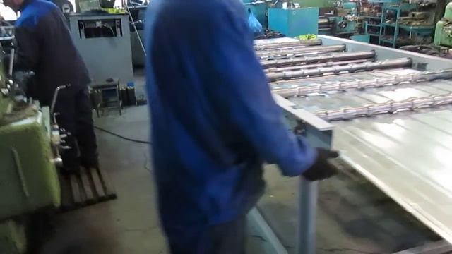 Станок для производства профнастила смотреть онлайн