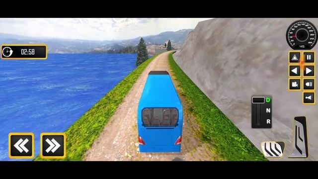 Death Road Coach Bus Simulator 2023 - Offroad Bus Driving Highway? Uphill - Android GamePlay #2 смотреть онлайн