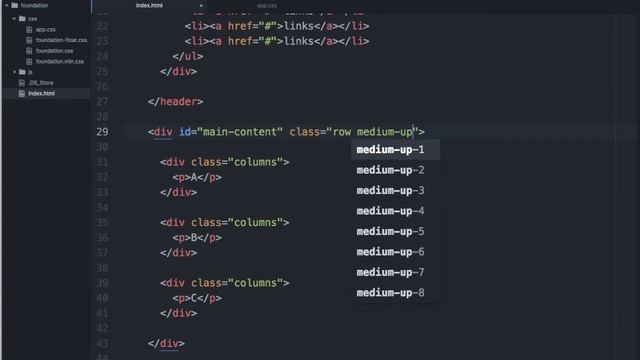 Foundation 6 - Flex Grid - 10 смотреть онлайн