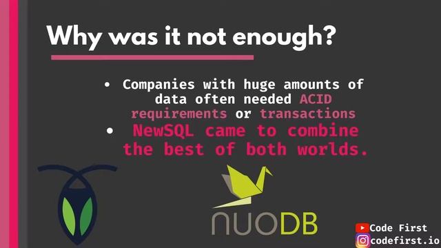 NewSQL Databases Explained in 6 minutes (2020) Concept, examples, types and what you should learn смотреть онлайн