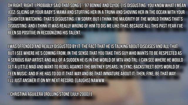 Eminem and Christina Aguilera's Intense Feud смотреть онлайн