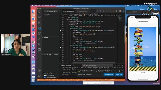 Kadriye Macit ile Flutter Eğitimi Ders-2 смотреть онлайн