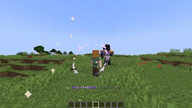 JoJo Cubed sneakpeek, Star Platinum new animations with objMC! (Minecraft 1.19 JOJO datapack) смотреть онлайн