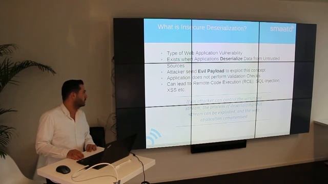 Fadi Serhan talks about OWASP Security: Insecure Deserialization #1 смотреть онлайн