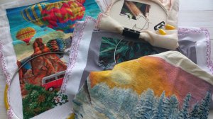 Вышивальные будни 26 декабря 23 г- 5  января 24 г Отличные продвижения. Покупки. О планах.