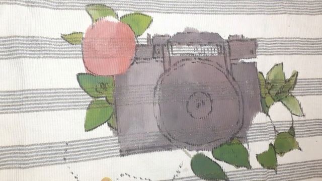 Роспись футболки краской для ткани - painting on clothes (t-shirt) смотреть онлайн