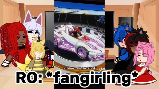 Sonic characters react to Shadow!||sonadow||short||pt.1/? смотреть онлайн
