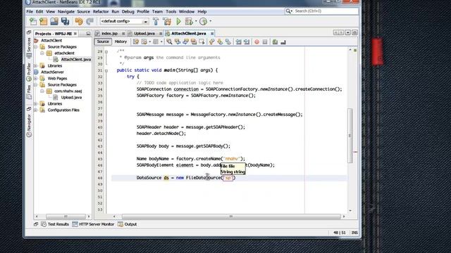 SOAP with Attactment API for Java смотреть онлайн