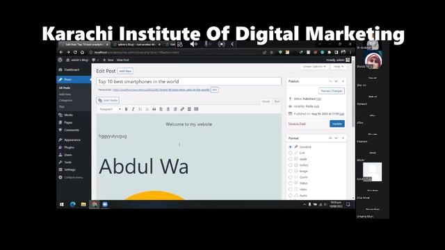 WordPress full Course Class2 |How to install Local Hosting step by step |KIDM| WordPress tutorial смотреть онлайн