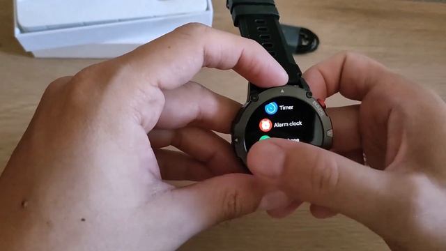C21 smartwatch unboxing and quick menu view смотреть онлайн