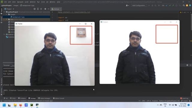 Live image background remover | Python programming смотреть онлайн