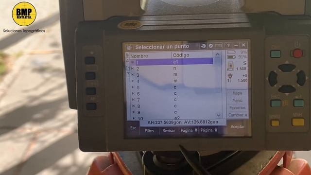 Estación Trimble c5 Replanteo смотреть онлайн