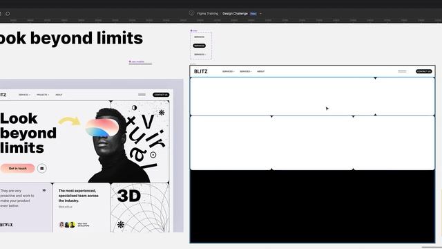 Figma Design Challenge: Bringing a Dribbble Concept to Life with Auto Layout Techniques, components смотреть онлайн