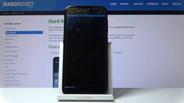 NOKIA 4 2 — Как обойти блокировку экрана? смотреть онлайн
