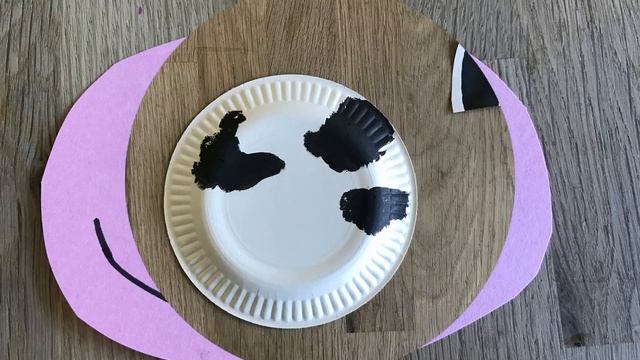 Корова из бумажной тарелки смотреть онлайн