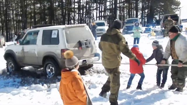 Масленица2017 с Недоприводом Джиперы VS Mitsubishi смотреть онлайн